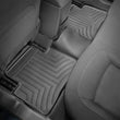 Load image into Gallery viewer, WeatherTech 14+ Nissan Rogue Rear FloorLiners - Black - Installation View