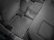 Load image into Gallery viewer, WeatherTech 14+ Nissan Rogue Rear FloorLiners - Black - Installation View