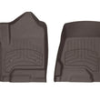 Load image into Gallery viewer, WeatherTech 15-19 GMC Yukon / Cadillac Escalade / 15-18 Chevrolet 1500 Front FloorLiner HP - Cocoa - Main Product View