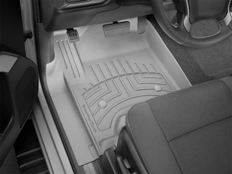 WeatherTech 15-19 GMC Yukon / Cadillac Escalade / 15-18 Chevrolet 1500 Front FloorLiner HP - Grey - Additional View 5