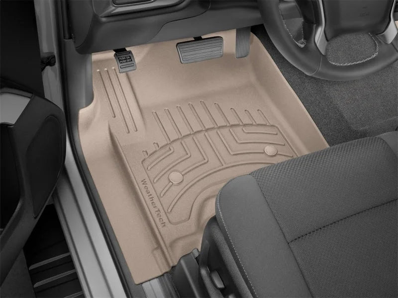 WeatherTech 15-19 GMC Yukon / Cadillac Escalade / 15-18 Chevrolet 1500 Front FloorLiner HP - Tan - Additional View 13