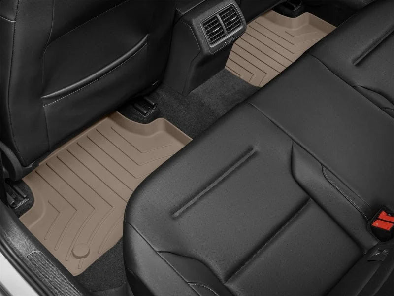 WeatherTech 15-20 Audi A3 (Sedan) / 15-20 S3 (Incl. 17-20 RS3) Rear FloorLiner HP - Tan (2pc Liner) - Additional View 5