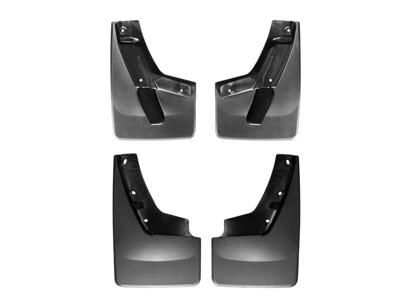 WeatherTech 15-20 Chevrolet Suburban No Drill Mudflaps - Black - Main Product View