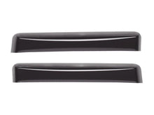 Load image into Gallery viewer, WeatherTech 15-20 Ford F-150 / 17-22 Ford F-250/F-350/F-450 Rear Side Window Deflectors - Dark Smoke