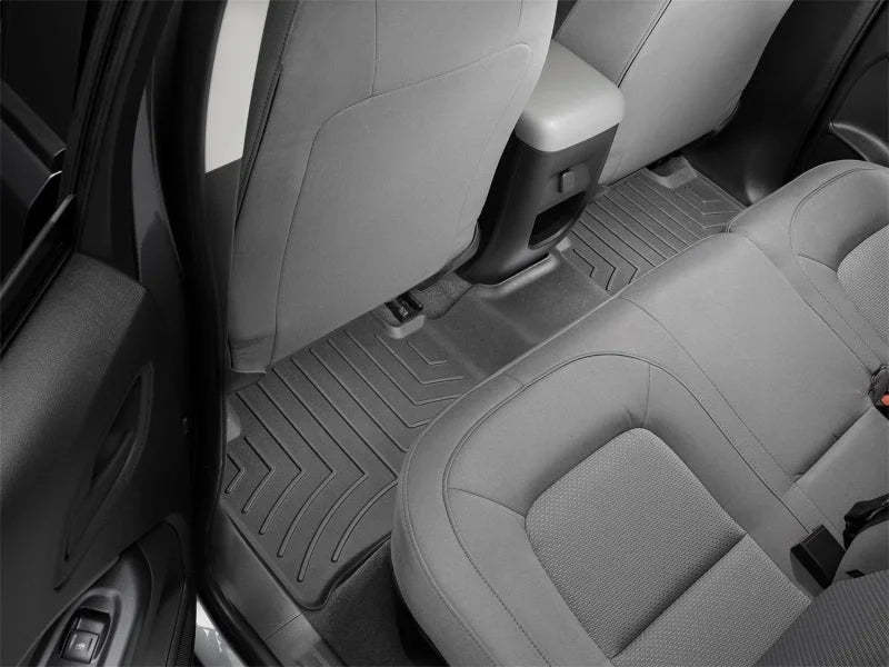 WeatherTech 15-20 GMC Canyon Rear FloorLiner HP - Black - Side View