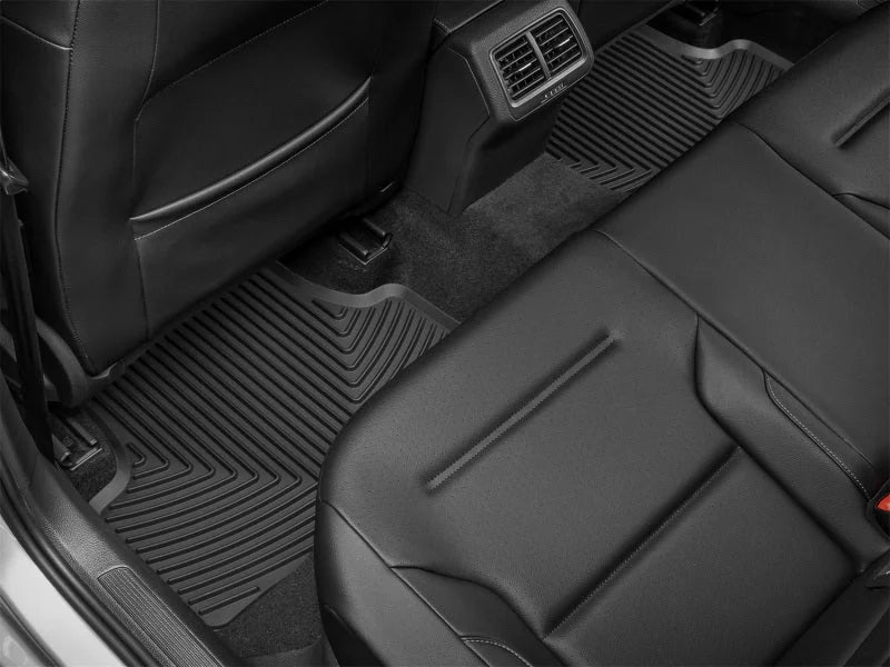 WeatherTech 15-20/22-25 Audi A3/S3 / 17-20 RS3 / 15-24 VW GTI Rear All-Weather Floor Mat - Black - Side View
