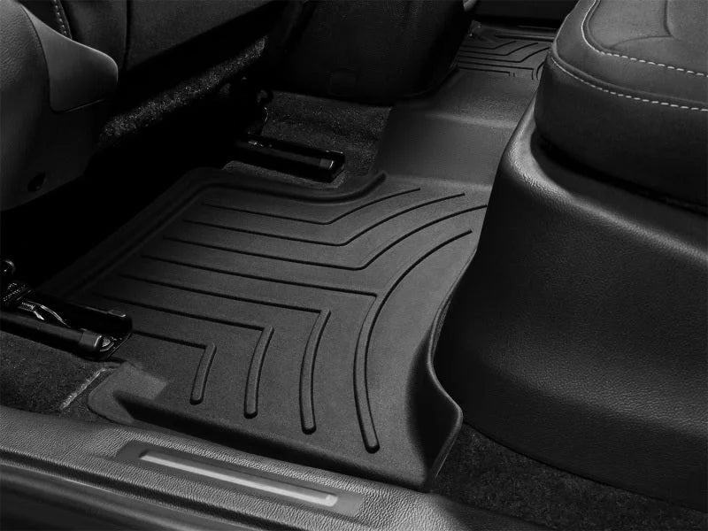 WeatherTech 15-21 Chevrolet Colorado Rear FloorLiner HP - Black - Side View