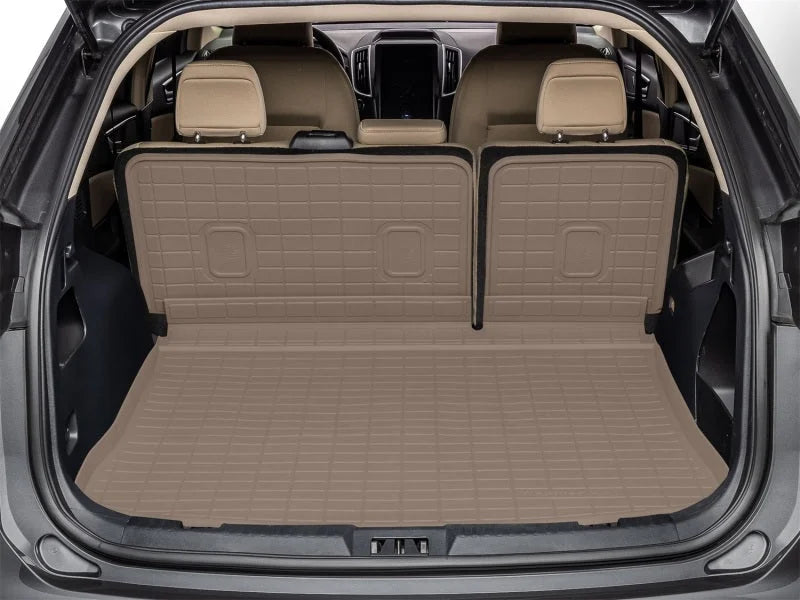 WeatherTech 15-23 Ford Edge / 19-22 Edge ST Seatback Cargo Liner HP - Tan - Side View