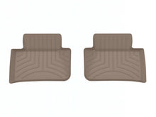 Load image into Gallery viewer, WeatherTech 15-25 Porsche Macan Rear FloorLiner HP - Tan - Main Product View