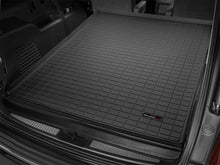 Load image into Gallery viewer, WeatherTech 15+ Cadillac Escalade ESV Behind 2nd Row Cargo Liners - Black - Additional View 5