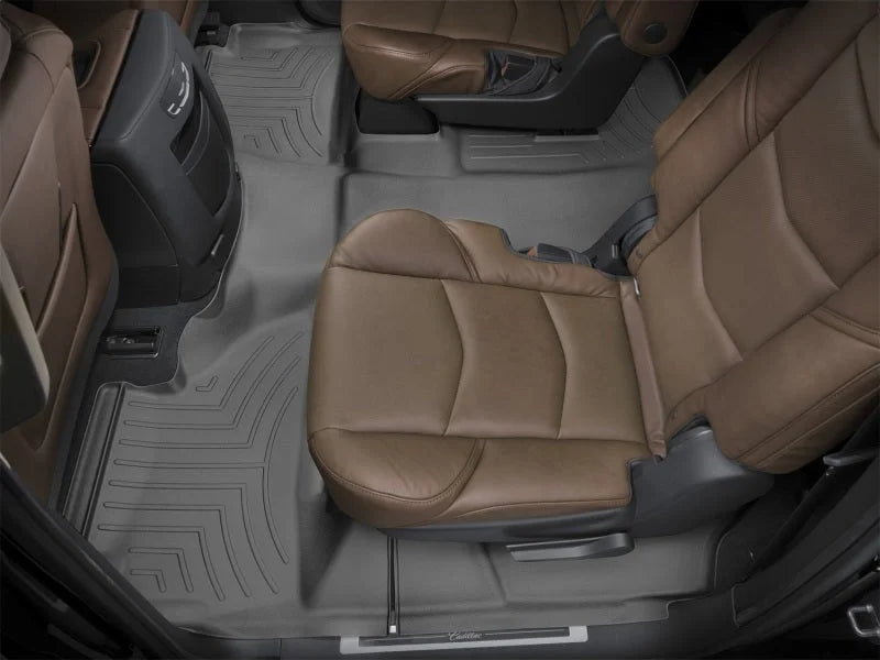 WeatherTech 15+ Cadillac Escalade ESV Rear FloorLiner - Black - Additional View 5