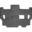 Load image into Gallery viewer, WeatherTech 15+ Cadillac Escalade (Fits Vehicles w/ Second Row Bench Seats) Rear FloorLiners - Black - Main Product View