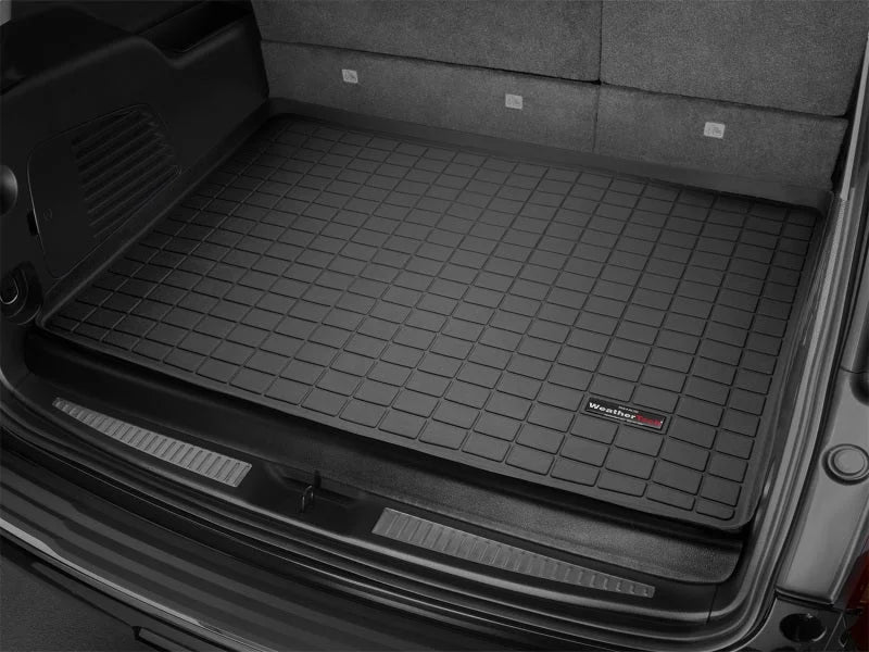 WeatherTech 15+ Chevrolet Suburban/GMC Yukon XL/Cadillac Escalade ESV Cargo Liners - Black - Side View