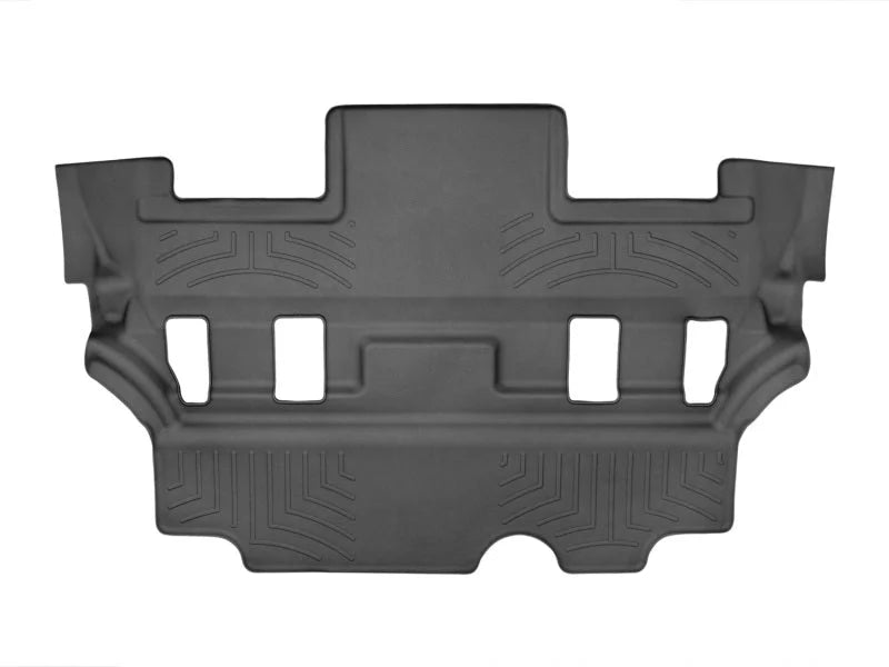 WeatherTech 15+ Chevrolet Tahoe (Fits Vehicles w/ Second Row Bucket Seats) Rear FloorLiners - Black - Main Product View