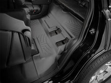 Load image into Gallery viewer, WeatherTech 15+ Chevrolet Tahoe (Fits Vehicles w/ Second Row Bucket Seats) Rear FloorLiners - Black - Installation View