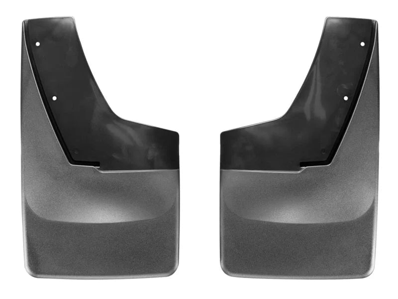 WeatherTech 15+ Chevrolet Tahoe (w/o Flares) No Drill Rear Mudflaps - Back View