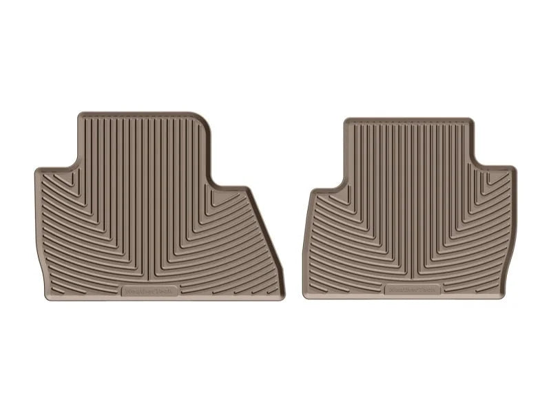 WeatherTech 15+ Chevy Tahoe/Sub/Silv/ GMC Yukon/XL/Sierra Rear Rubber Mats - Tan - Side View