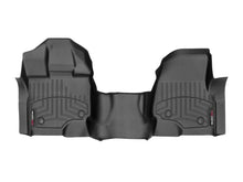 Load image into Gallery viewer, WeatherTech 15+ Ford F-150 SuperCab (Vinyl Floors) Front FloorLiner - Black - Main Product View