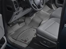 Load image into Gallery viewer, WeatherTech 15+ Ford F-150 SuperCab (Vinyl Floors) Front FloorLiner - Black - Side View
