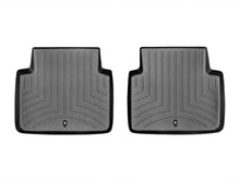 Load image into Gallery viewer, WeatherTech 15+ Hyundai Genesis Rear FloorLiner - Black - Main Product View