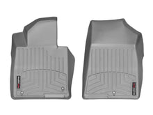 Load image into Gallery viewer, WeatherTech 15+ Hyundai Sonata Front FloorLiner - Grey - Side View