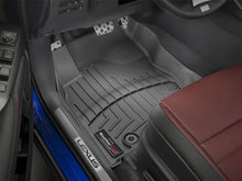 Load image into Gallery viewer, WeatherTech 15+ Lexus NX Front FloorLiner - Black - Installation View
