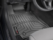 Load image into Gallery viewer, WeatherTech 15+ Mercedes-Benz C-Class Sedan Front FloorLiner - Black - Installation View