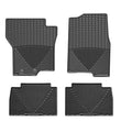 Load image into Gallery viewer, WeatherTech 15+ Mercedes-Benz C-Class/17+ E-Class Front and Rear Rubber Mats - Black - Main Product View