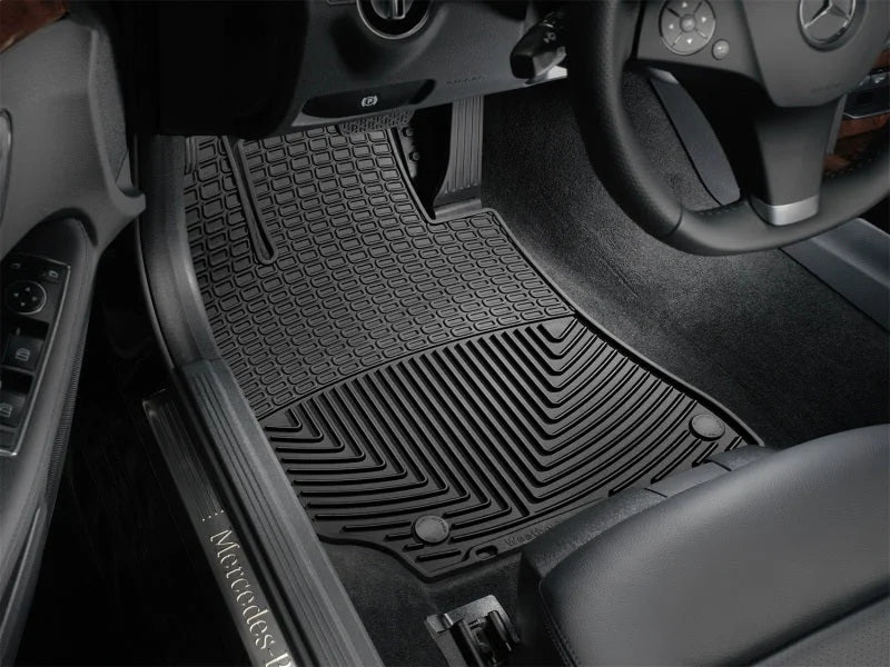WeatherTech 15+ Mercedes-Benz CLS-Class Front Rubber Mats - Black - Additional View 5