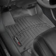 Load image into Gallery viewer, WeatherTech 15+ Nissan Murano Front FloorLiner - Black - Installation View
