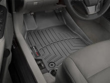 Load image into Gallery viewer, WeatherTech 15+ Toyota Camry Front FloorLiner - Black - Installation View