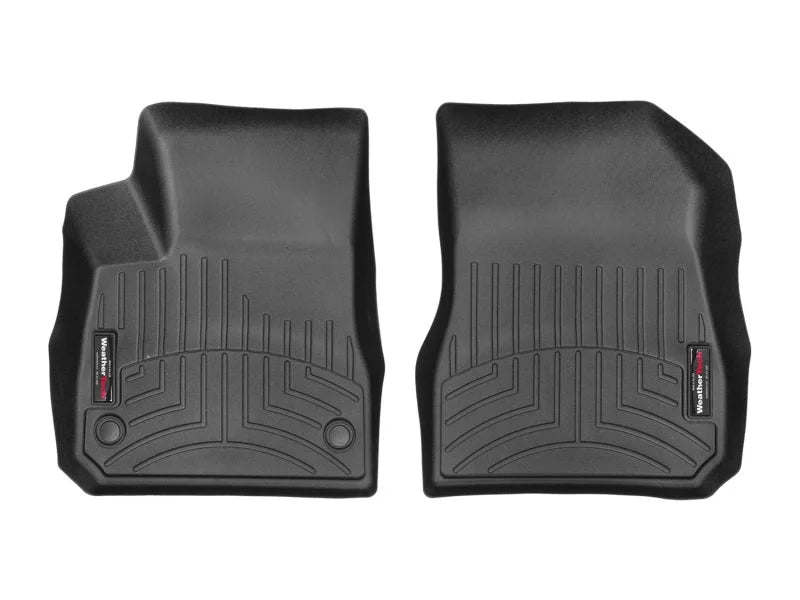WeatherTech 16-18 Chevrolet Malibu Front FloorLiners - Black - Main Product View