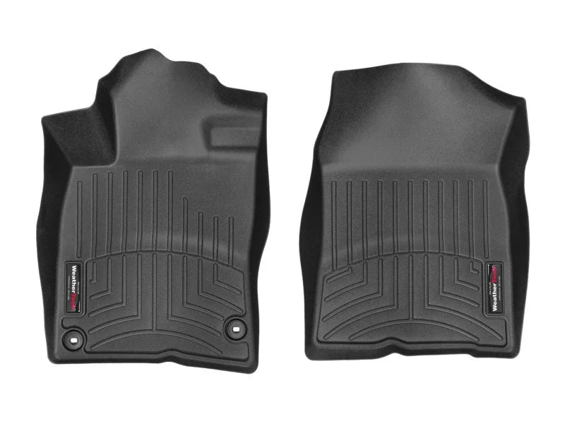 WeatherTech 16-19 Honda Civic Front FloorLiner - Black - Main Product View