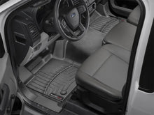 Load image into Gallery viewer, WeatherTech 16+ Ford F-150 Regular Cab Vinyl Floor Front FloorLiner-Black (Bench Seats w/o Console) - Installation View