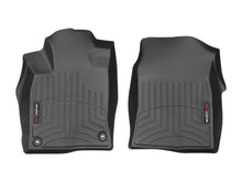 Load image into Gallery viewer, WeatherTech 16+ Honda Civic Sedan Front FloorLiner - Black - Main Product View