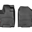 Load image into Gallery viewer, WeatherTech 16+ Honda Pilot LX/EX/EL-L/Touring Front FloorLiner - Black - Main Product View