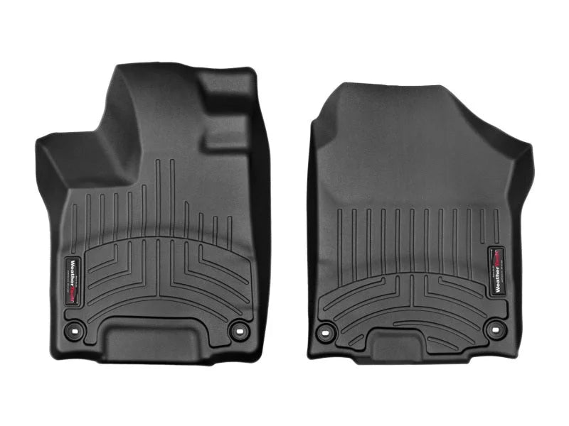 WeatherTech 16+ Honda Pilot LX/EX/EL-L/Touring Front FloorLiner - Black - Main Product View