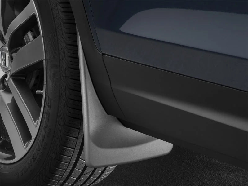 WeatherTech 16+ Honda Pilot No Drill Mudflaps - Back View