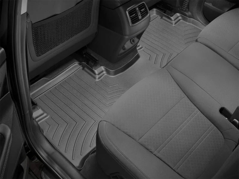 WeatherTech 16+ Kia Sorento 5 Passenger Models Rear FloorLiner - Black - Installation View