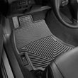 Load image into Gallery viewer, WeatherTech 16+ Subaru Crosstrek Front Rubber Mats - Black - Back View