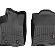 Load image into Gallery viewer, WeatherTech 16+ Toyota Tacoma Double Cab (Auto Trans Only) Front FloorLiner - Black - Main Product View