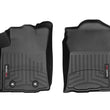 Load image into Gallery viewer, WeatherTech 16+ Toyota Tacoma (Manual Transmission Only) Front FloorLiner - Black - Side View