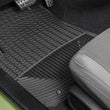 Load image into Gallery viewer, WeatherTech 17-23 Dodge Challenger 1st Row Front All-Weather Floor Mats - Black - Side View
