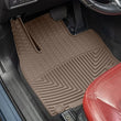 Load image into Gallery viewer, WeatherTech 17-23 Mazda CX-5 Front Rubber Mats - Tan - Back View