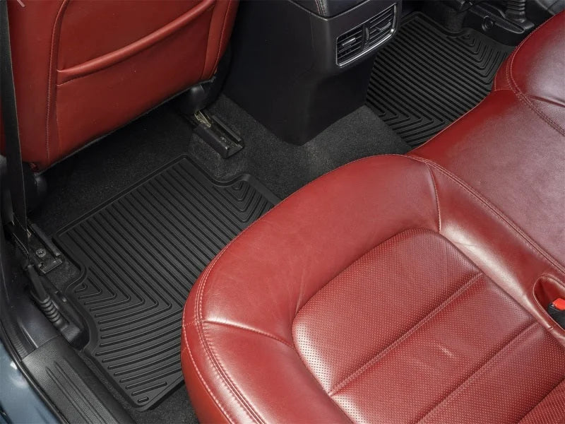 WeatherTech 17-23 Mazda CX-5 Rear Rubber Mats - Black - Side View