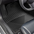 Load image into Gallery viewer, WeatherTech 17-23 Tesla Model 3 / 2024 Model 3 Highland Front All-Weather Floor Mats - Black - Side View