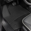 Load image into Gallery viewer, WeatherTech 17-27 Chrysler Pacifica Front All-Weather Floor Mats 1st Row - Black - Side View