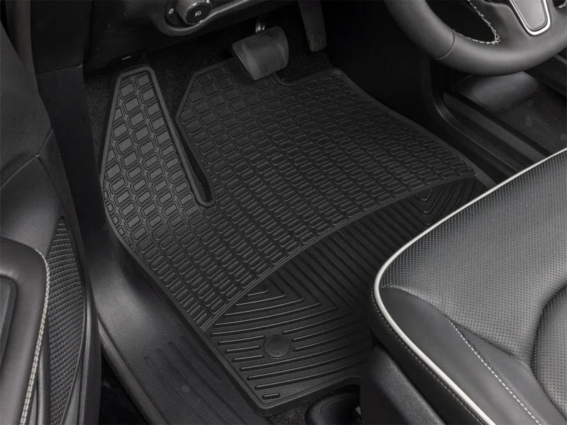 WeatherTech 17-27 Chrysler Pacifica Front All-Weather Floor Mats 1st Row - Black - Side View