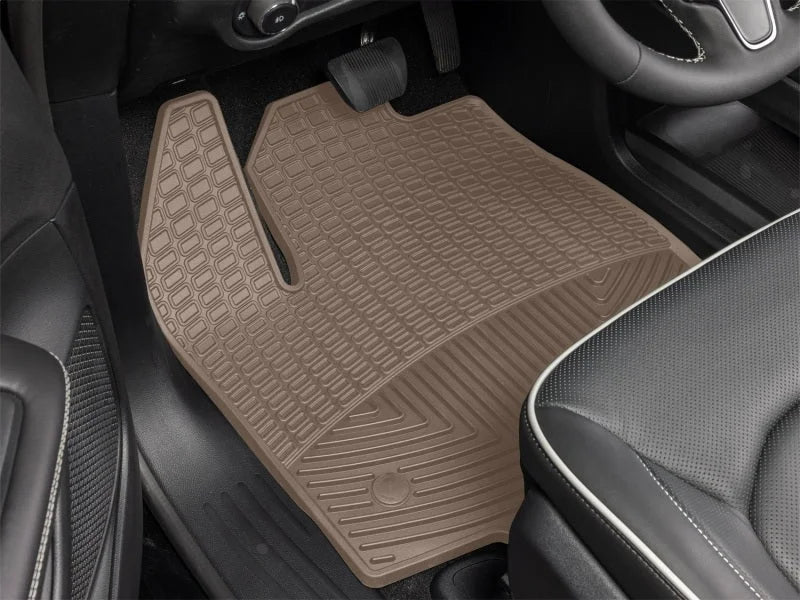 WeatherTech 17-27 Chrysler Pacifica Front All-Weather Floor Mats 1st Row - Tan - Side View