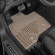 Load image into Gallery viewer, WeatherTech 17+ Ford Explorer Front Rubber Mats - Tan - Side View